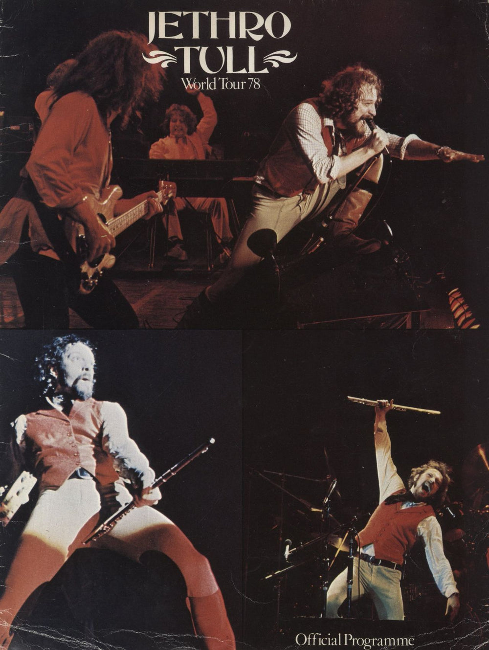 Jethro Tull World Tour 78 - EX UK tour programme tour programme