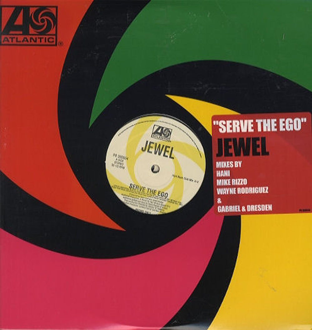 Jewel Serve The Ego US Promo 12" vinyl single (12 inch record / Maxi-single) PR300934