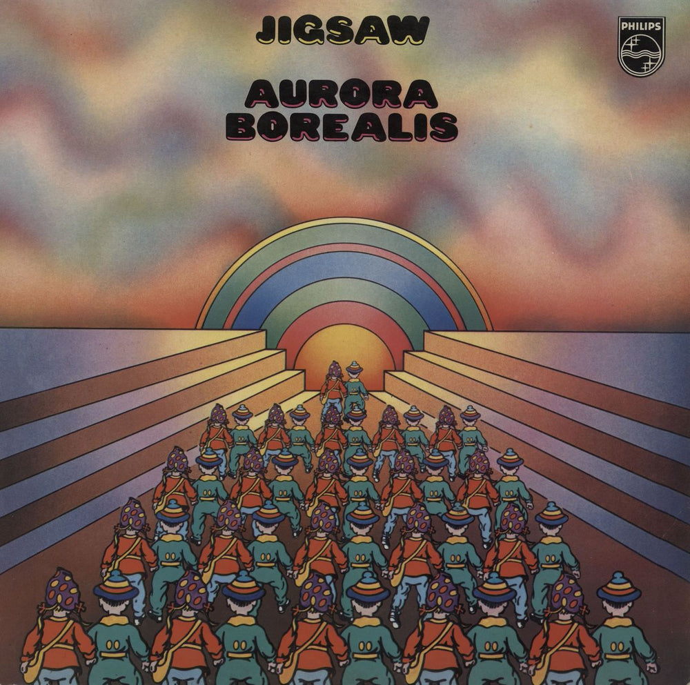 Jigsaw (UK) Aurora Borealis + Insert UK vinyl LP album (LP record) 6308072