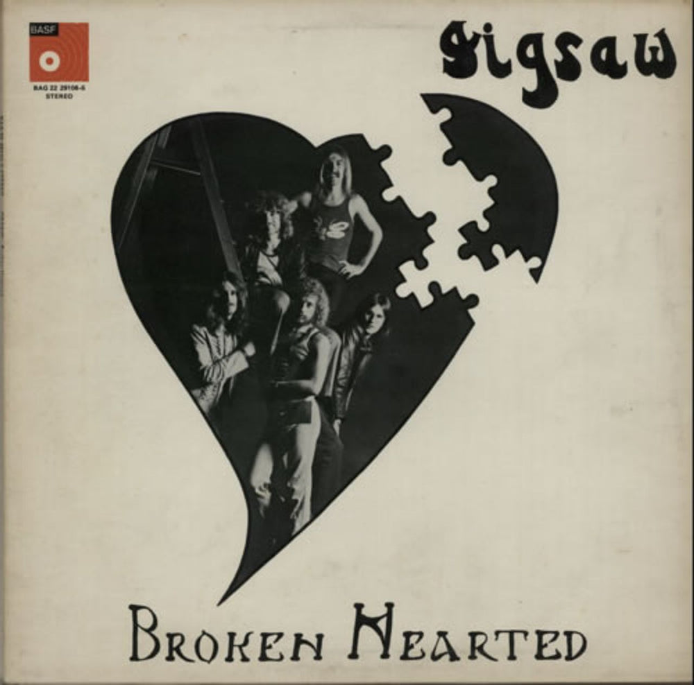 Jigsaw (UK) Broken Hearted UK vinyl LP album (LP record) BAG2229106-5