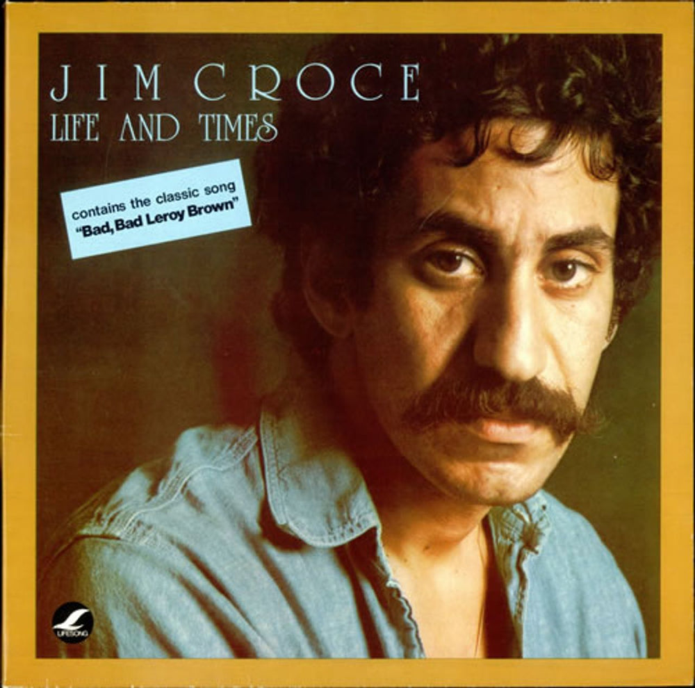 Jim Croce Life And Times German vinyl LP album (LP record) INT135.004