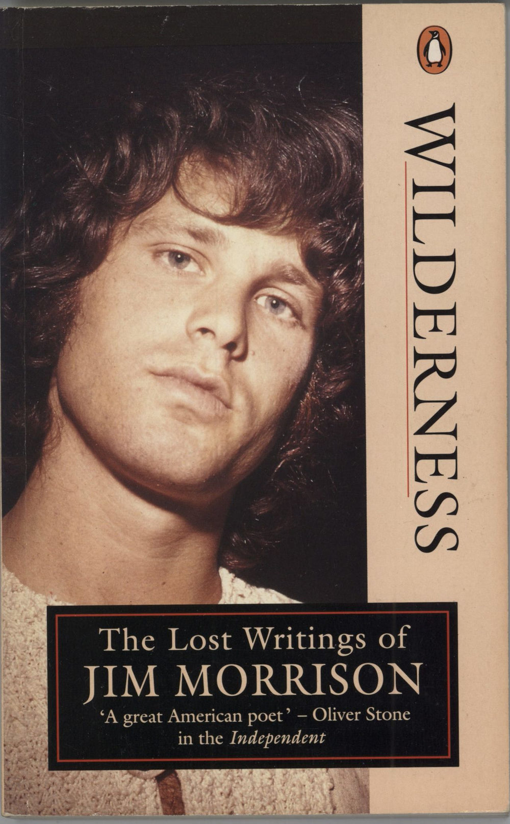 Jim Morrison Wilderness: The Lost Writings of Jim Morrison UK book 0-14-011910-8