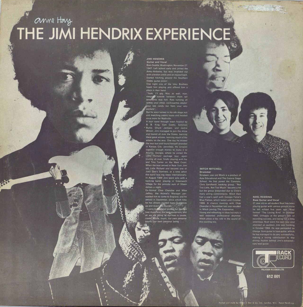 The Jimi Hendrix Experience レコード LP - 通販 - www