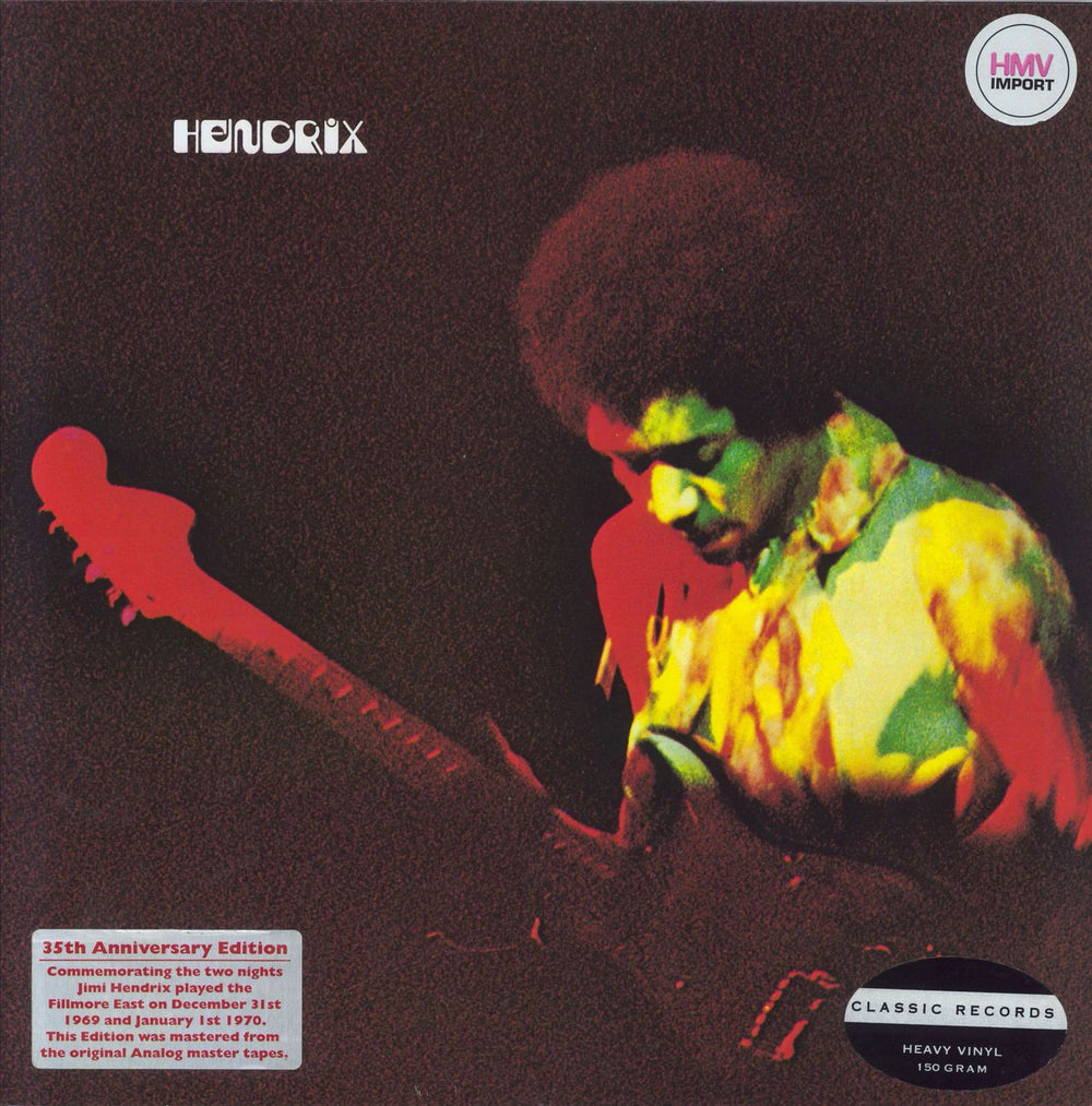 Jimi Hendrix Band Of Gypsys - 150gm Vinyl US vinyl LP album (LP record) ST-472