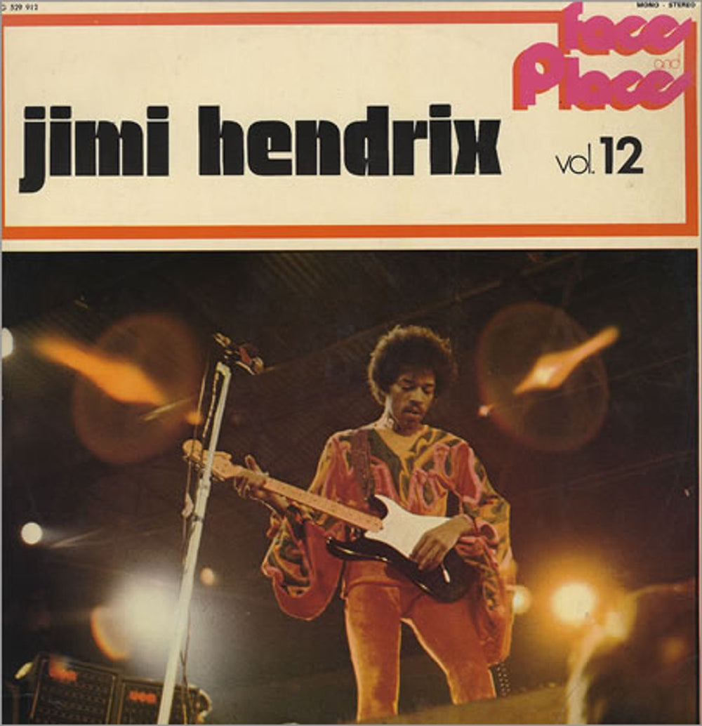 Jimi Hendrix Faces And Places - Volume 12 French vinyl LP album (LP record) 529.912