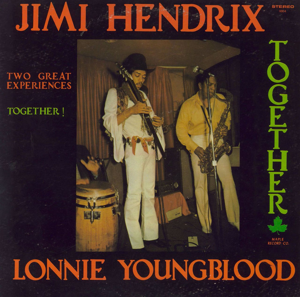 Jimi Hendrix Jimi Hendrix & Lonnie Youngblood - Two Great Experiences Together! US vinyl LP album (LP record) LPM6004