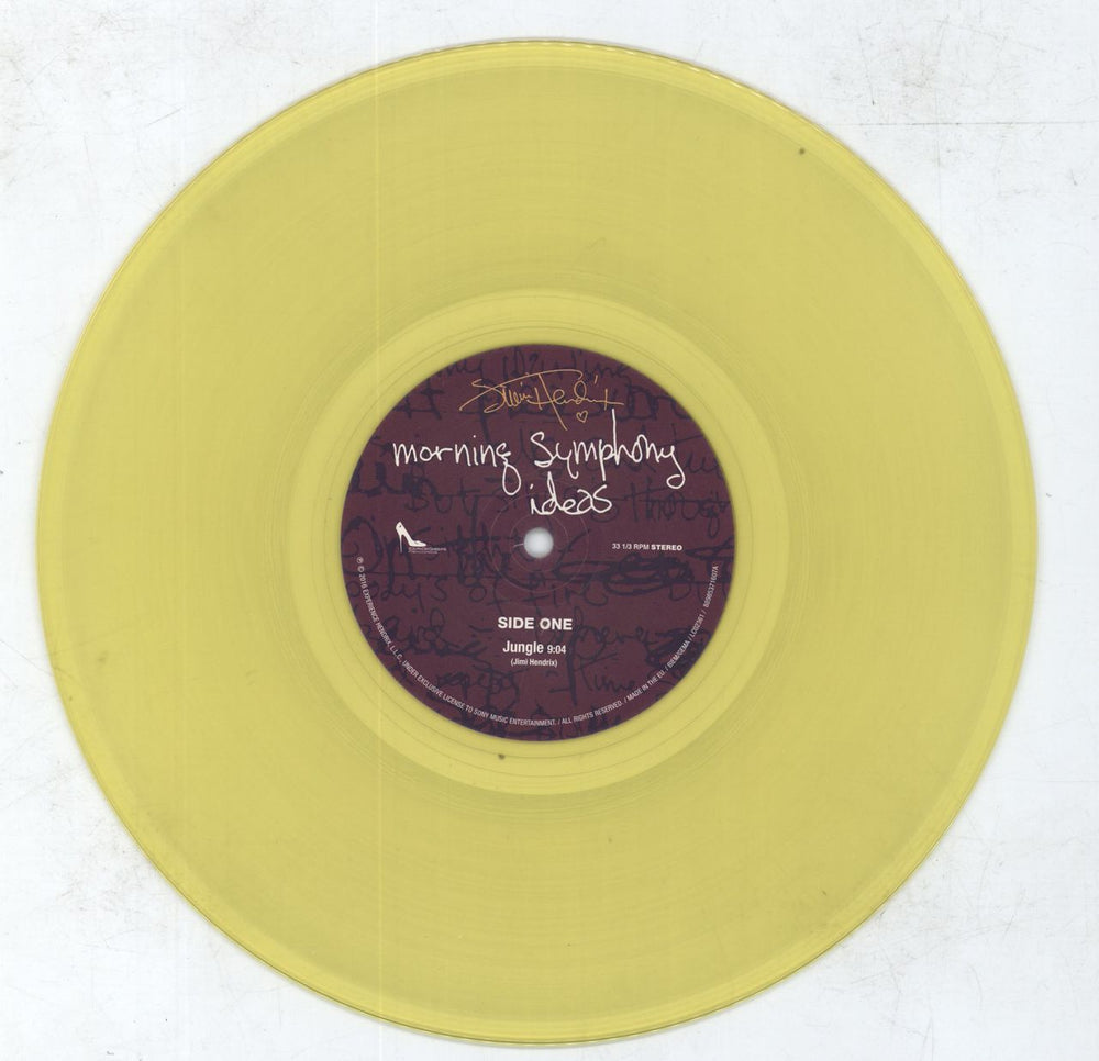 Jimi Hendrix Morning Symphony Ideas - RSD BF16 - Yellow Vinyl UK 10" vinyl single (10 inch record) HEN10MO679206