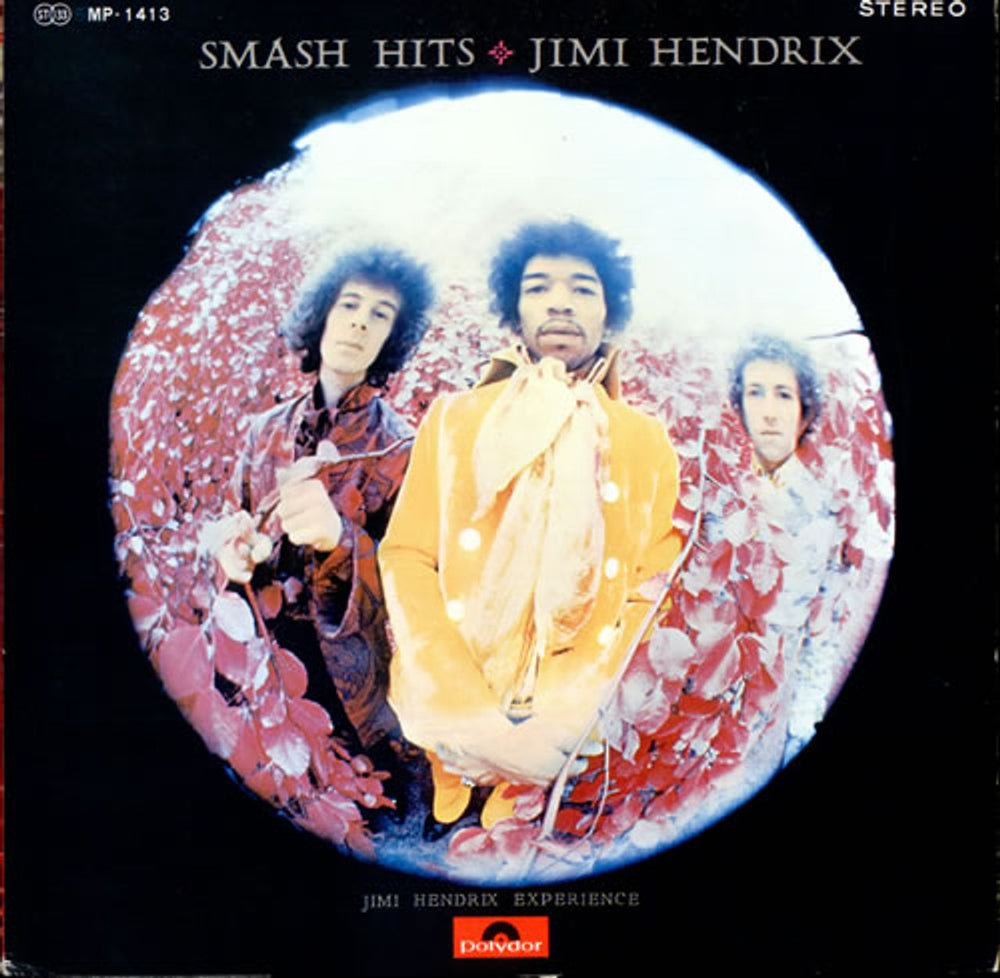 Jimi Hendrix Smash Hits Japanese vinyl LP album (LP record) MP-1413