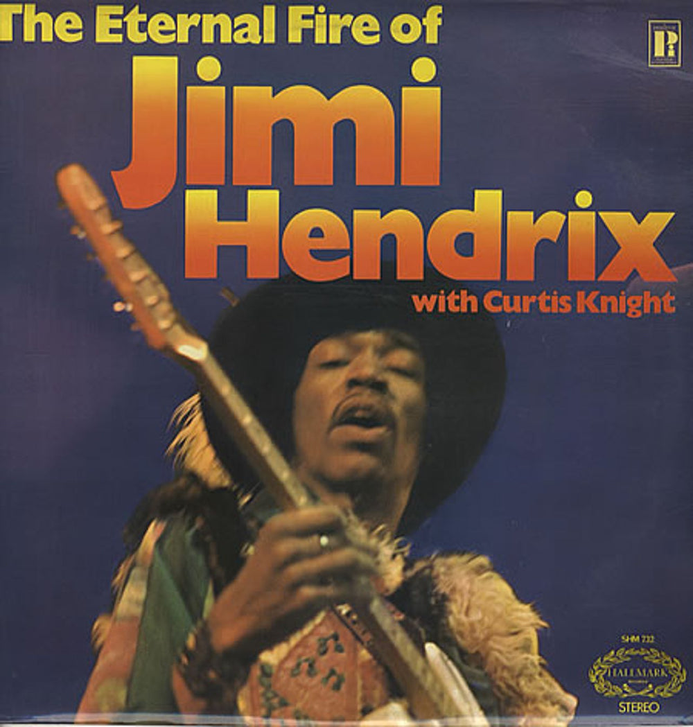 Jimi Hendrix The Eternal Fire Of Jimi Hendrix UK vinyl LP album (LP record) SHM732