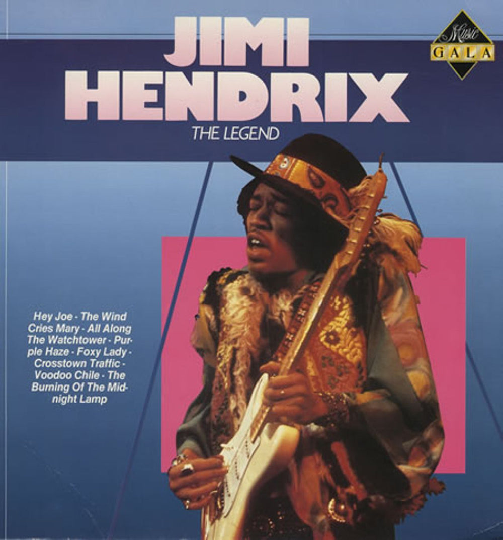 Jimi Hendrix The Legend Dutch vinyl LP album (LP record) ADEH430