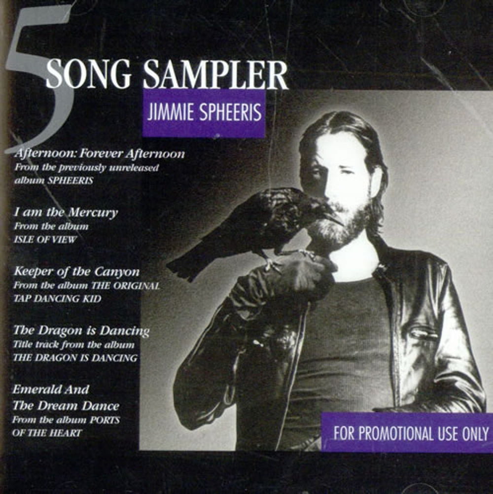 Jimmie Spheeris 5 Song Sampler US Promo CD single (CD5 / 5") 4402-2