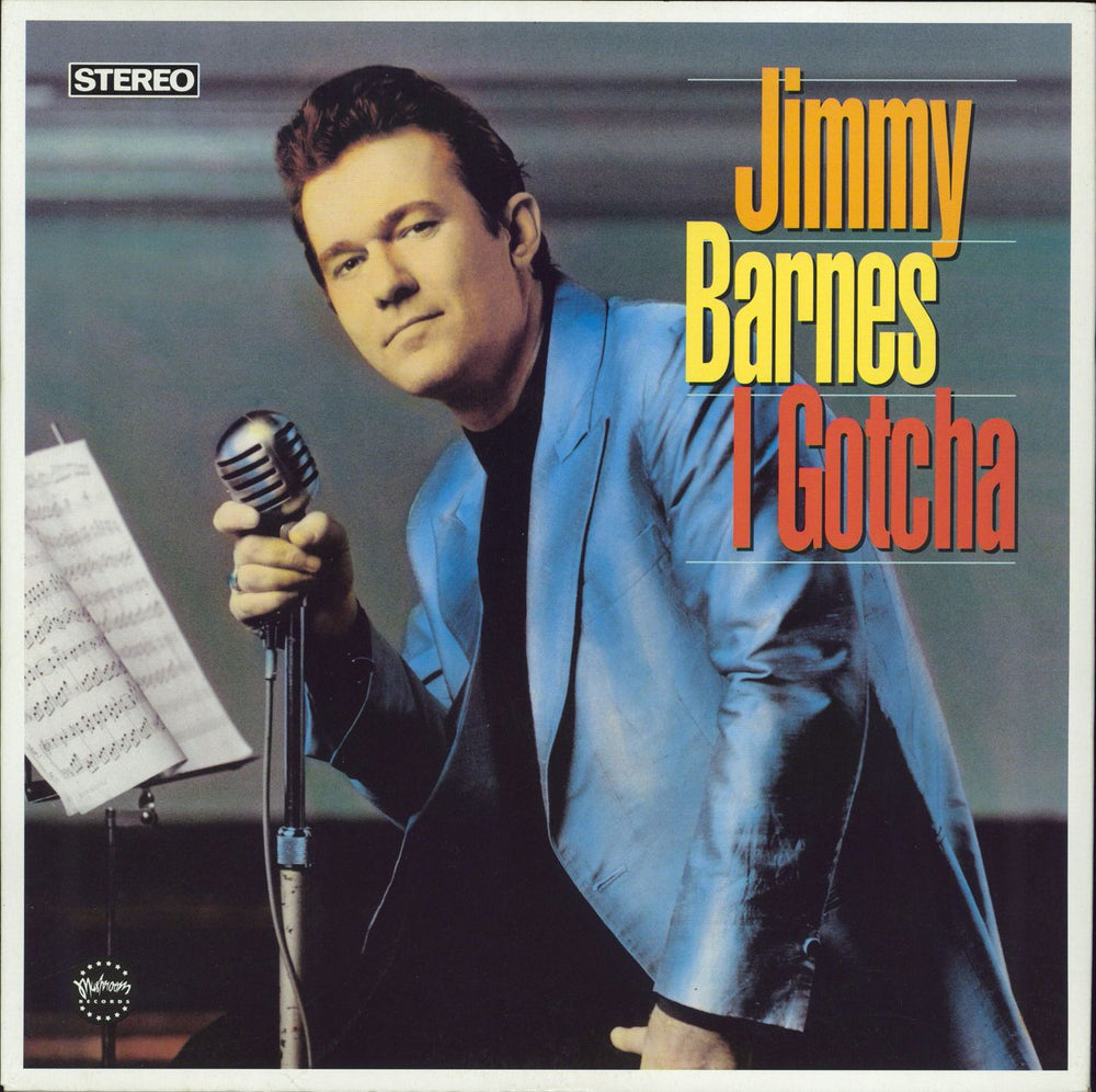 Jimmy Barnes I Gotcha Australian 12" vinyl single (12 inch record / Maxi-single) X13458