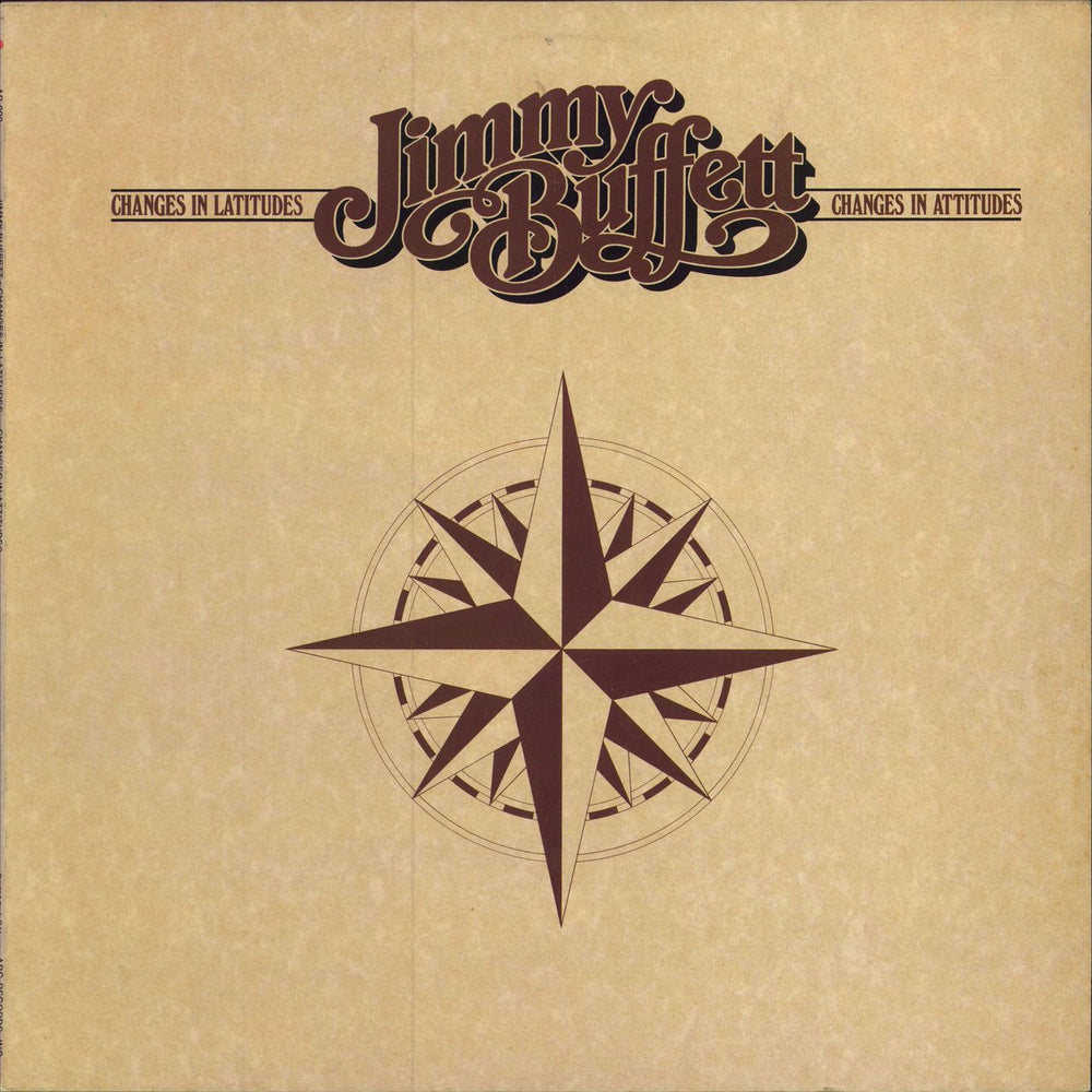 Jimmy Buffett Changes In Latitudes - Changes In Attitudes US vinyl LP album (LP record) AB-990