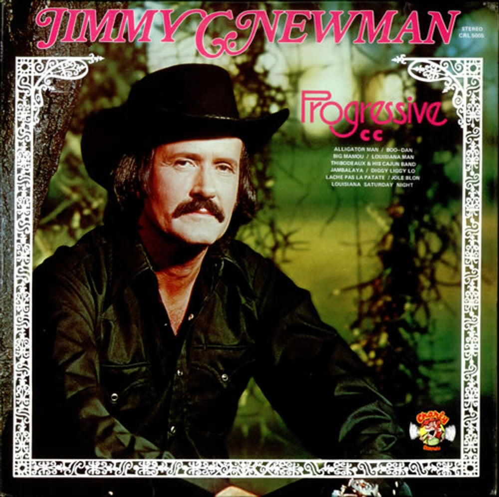 Jimmy C. Newman Progressive UK vinyl LP album (LP record) CRL5005