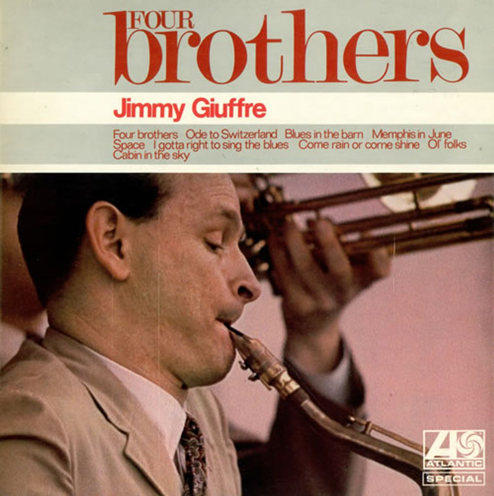 Jimmy Giuffre Four Brothers UK vinyl LP album (LP record) 590022