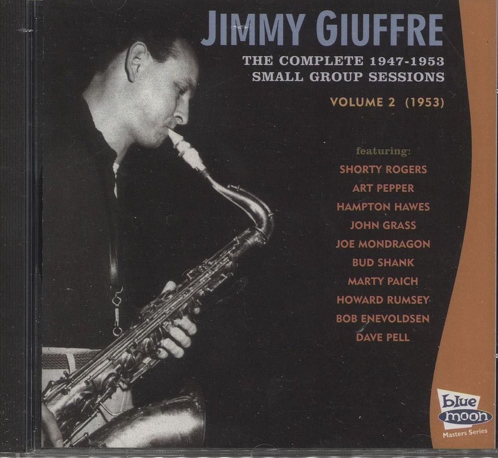 Jimmy Giuffre The Complete 1947-1953 Small Group Sessions Vol. 2 Spanish CD album (CDLP) BMCD1047