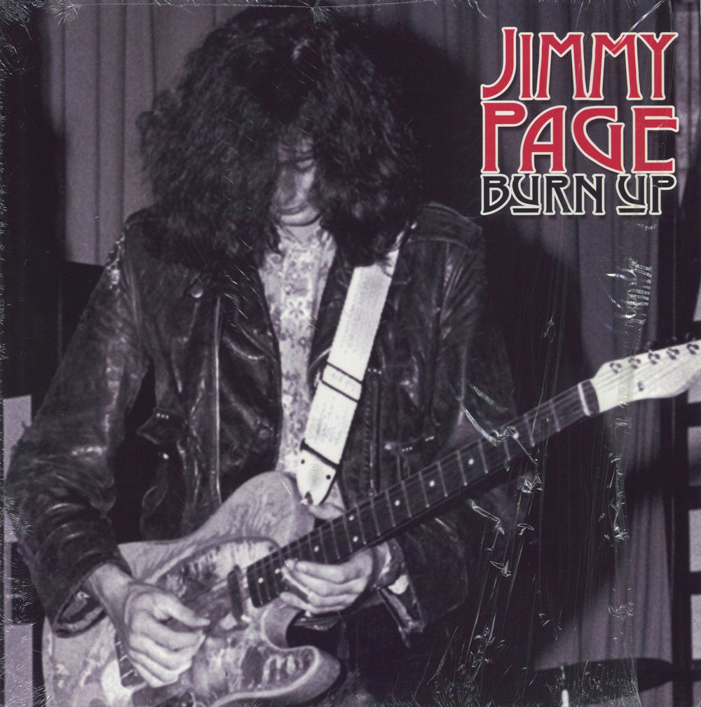 Jimmy Page Burn Up US vinyl LP album (LP record) CLP2914