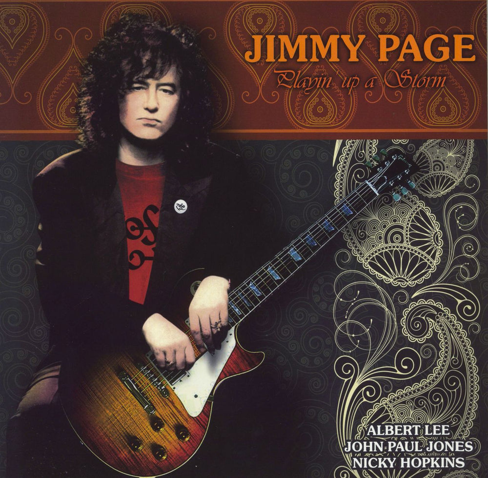 Jimmy Page Playin' Up A Storm UK vinyl LP album (LP record) SFMVC1213