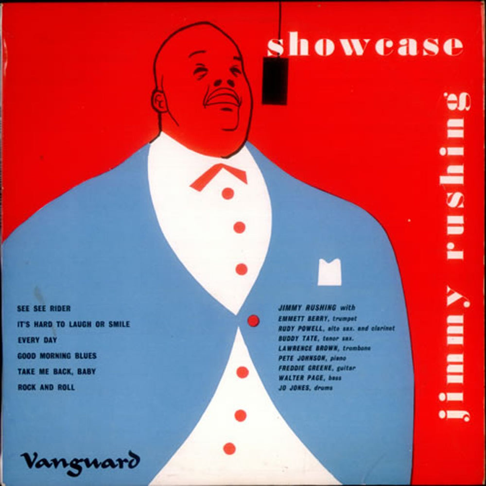 Jimmy Rushing Showcase UK 10" vinyl single (10 inch record) PPT12016