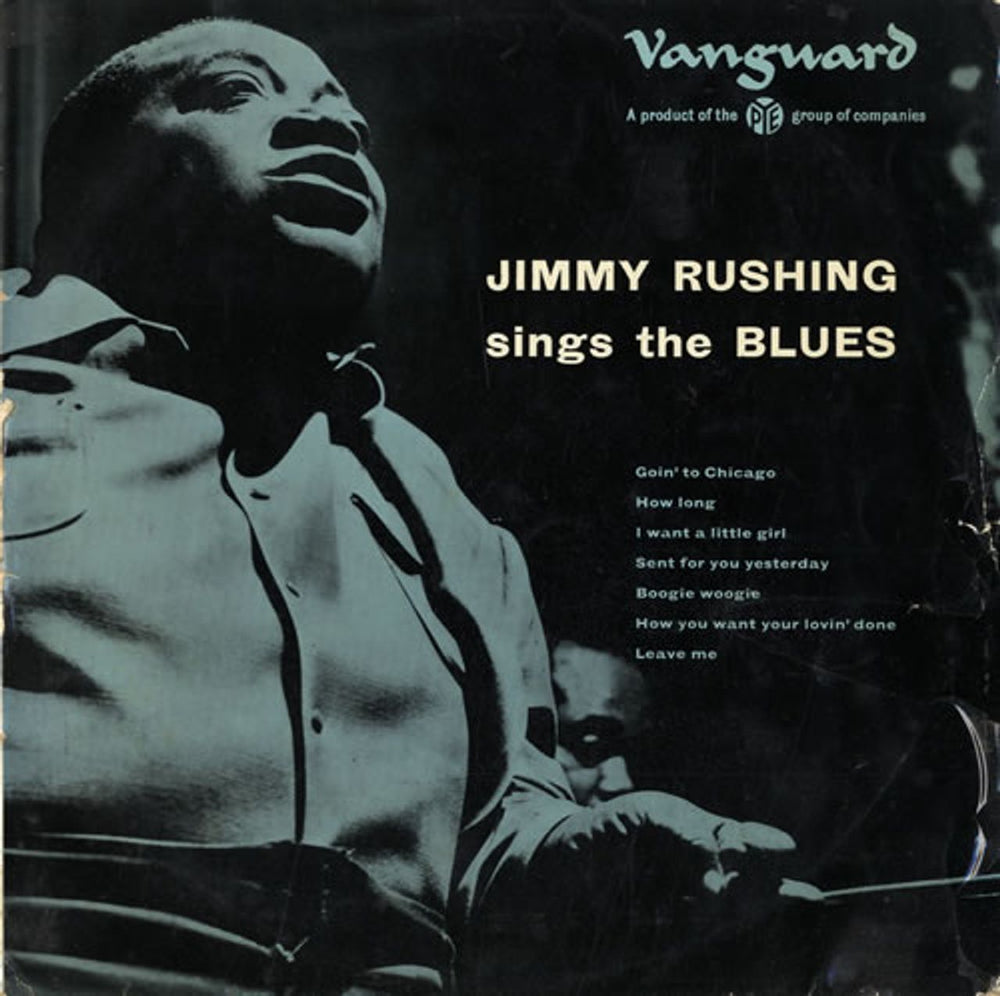 Jimmy Rushing Sings The Blues UK 10" vinyl single (10 inch record) PPT12002