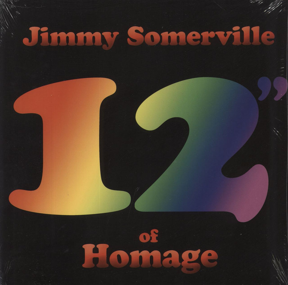 Jimmy Somerville 12" Of Homage - 2 x 12" - Sealed UK 12" vinyl single (12 inch record / Maxi-single) SFE12041D