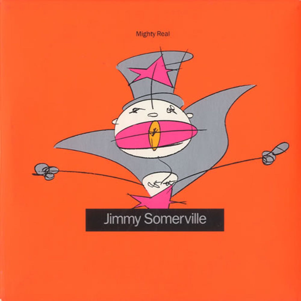 Jimmy Somerville Mighty Real - dayglo sleeve UK CD single (CD5 / 5") LOFCD249