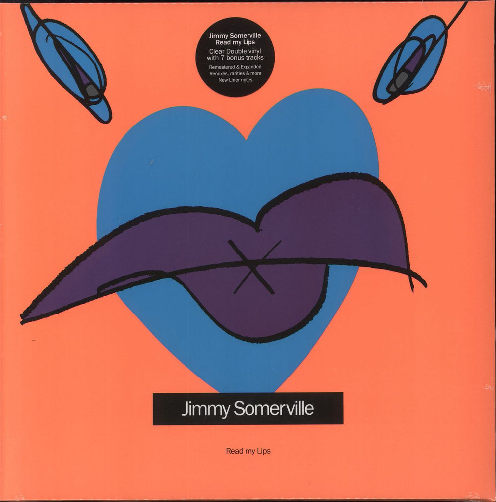 Jimmy Somerville Read My Lips - Clear Vinyl UK 2-LP vinyl record set (Double LP Album) LMS5521939