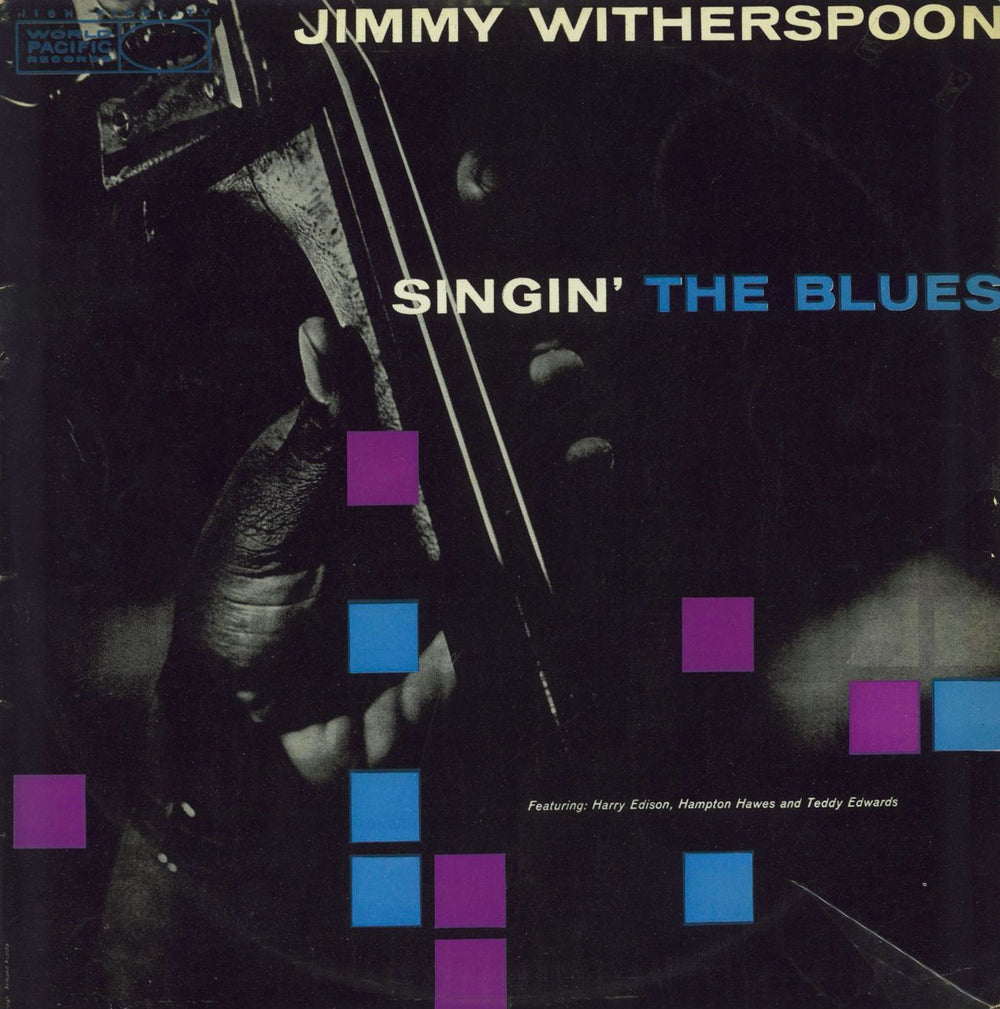 Jimmy Witherspoon Singin' The Blues South African vinyl LP album (LP record) LAE12218