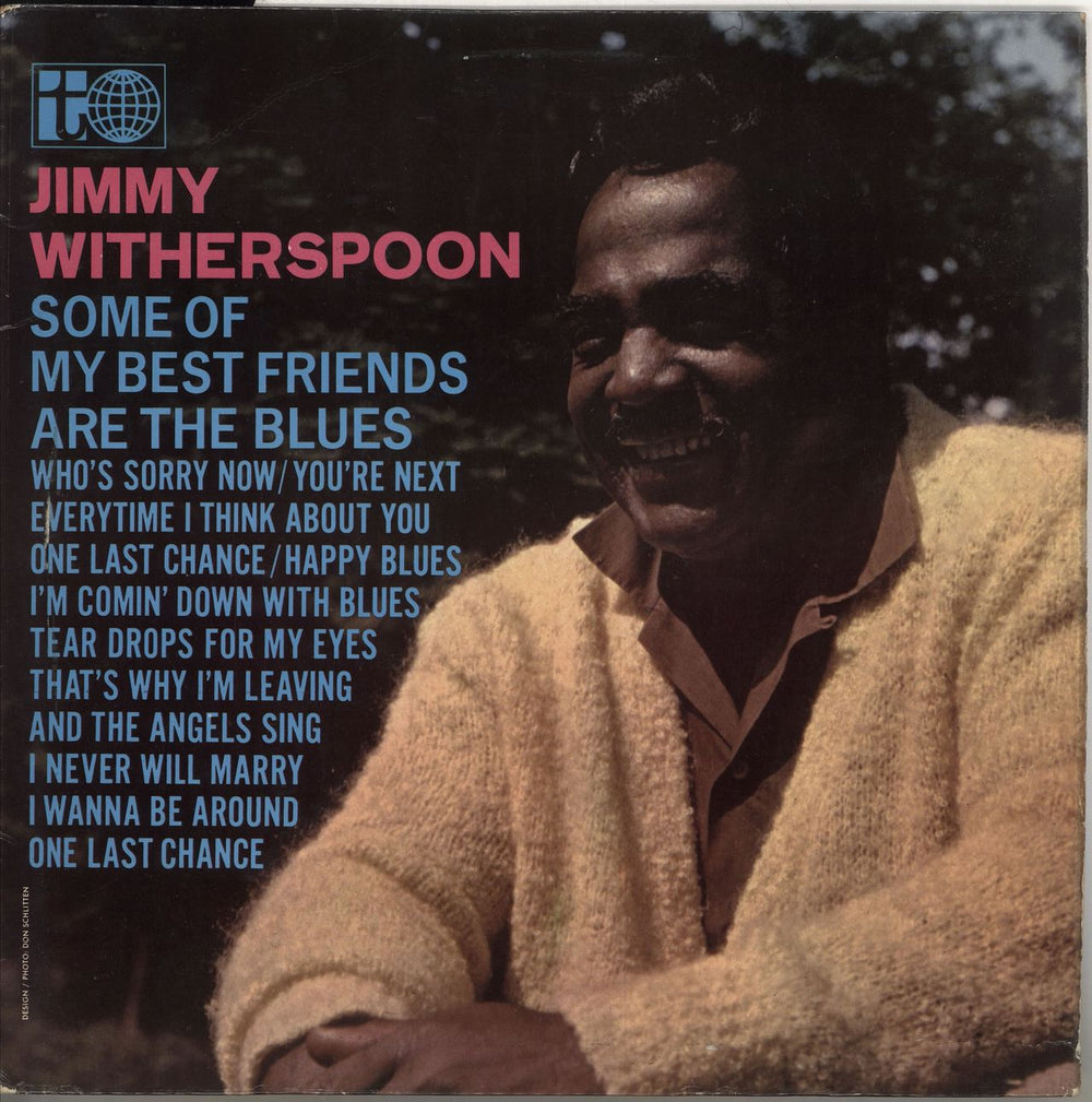 Jimmy Witherspoon Some Of My Best Friends Are The Blues UK vinyl LP album (LP record) PR7356