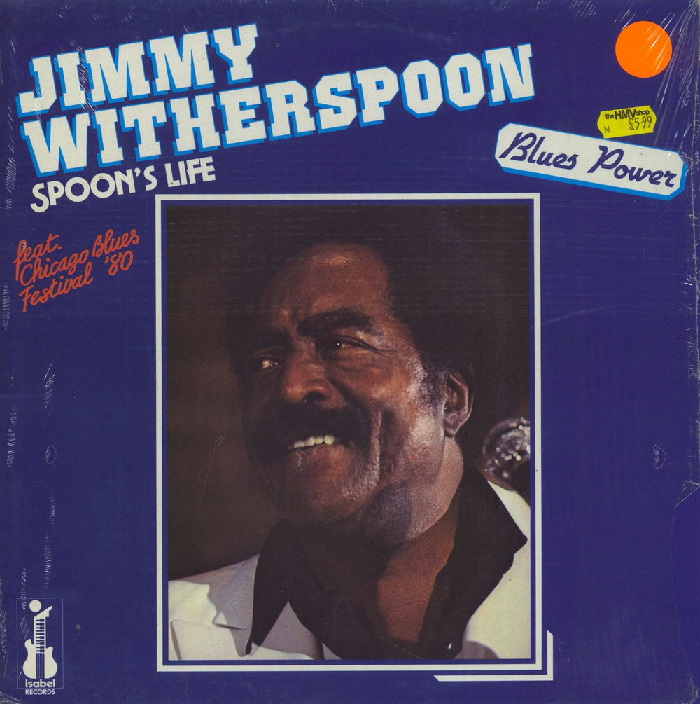 Jimmy Witherspoon Spoon's Life - shrink French vinyl LP album (LP record) 900.507