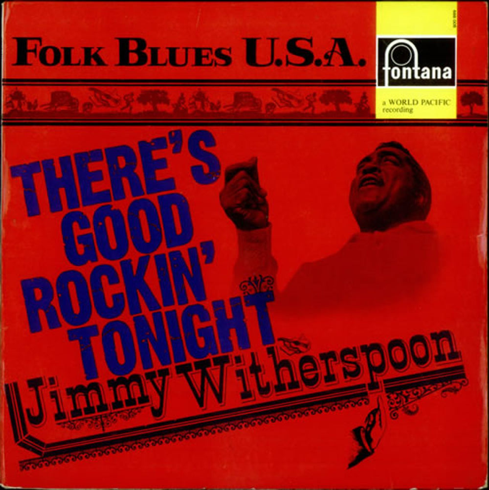 Jimmy Witherspoon There's Good Rockin' Tonight UK vinyl LP album (LP record) 688005ZL