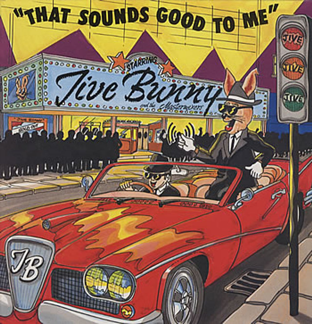 Jive Bunny That Sounds Good To Me UK 12" vinyl single (12 inch record / Maxi-single) MFDT004