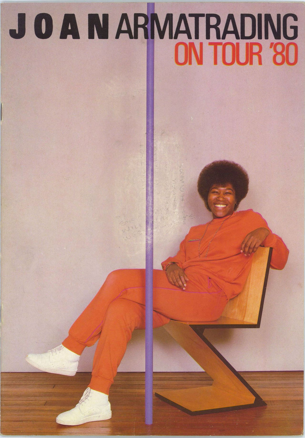 Joan Armatrading On Tour '80 UK tour programme TOUR PROGRAMME