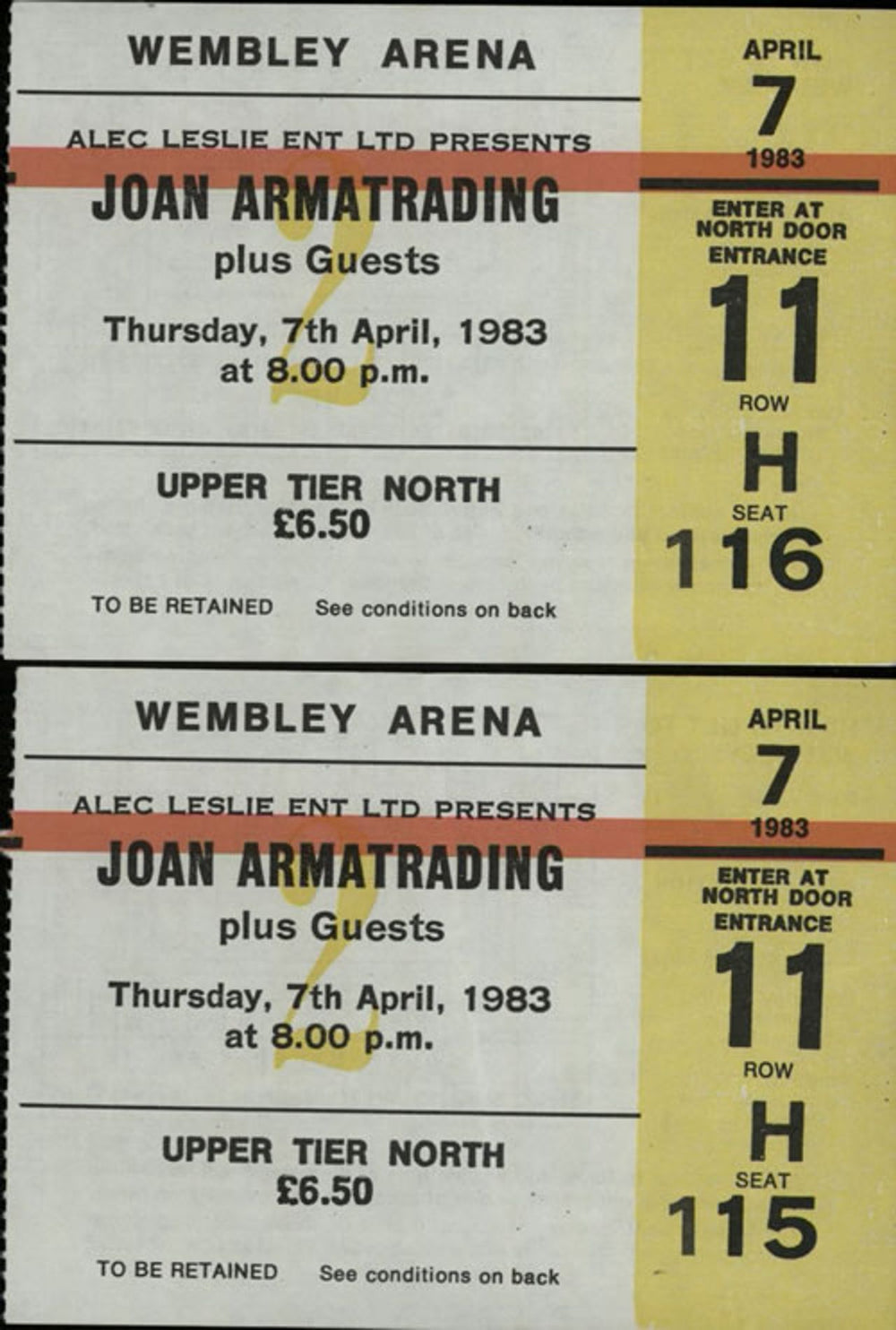 Joan Armatrading The Key + ticket stubs UK tour programme ARMTRTH632904