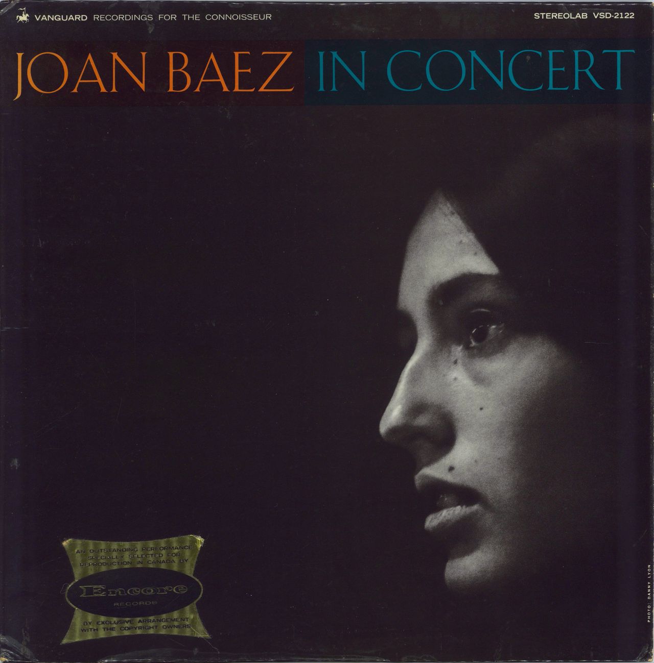 Joan Baez In Concert Canadian Vinyl LP — RareVinyl.com