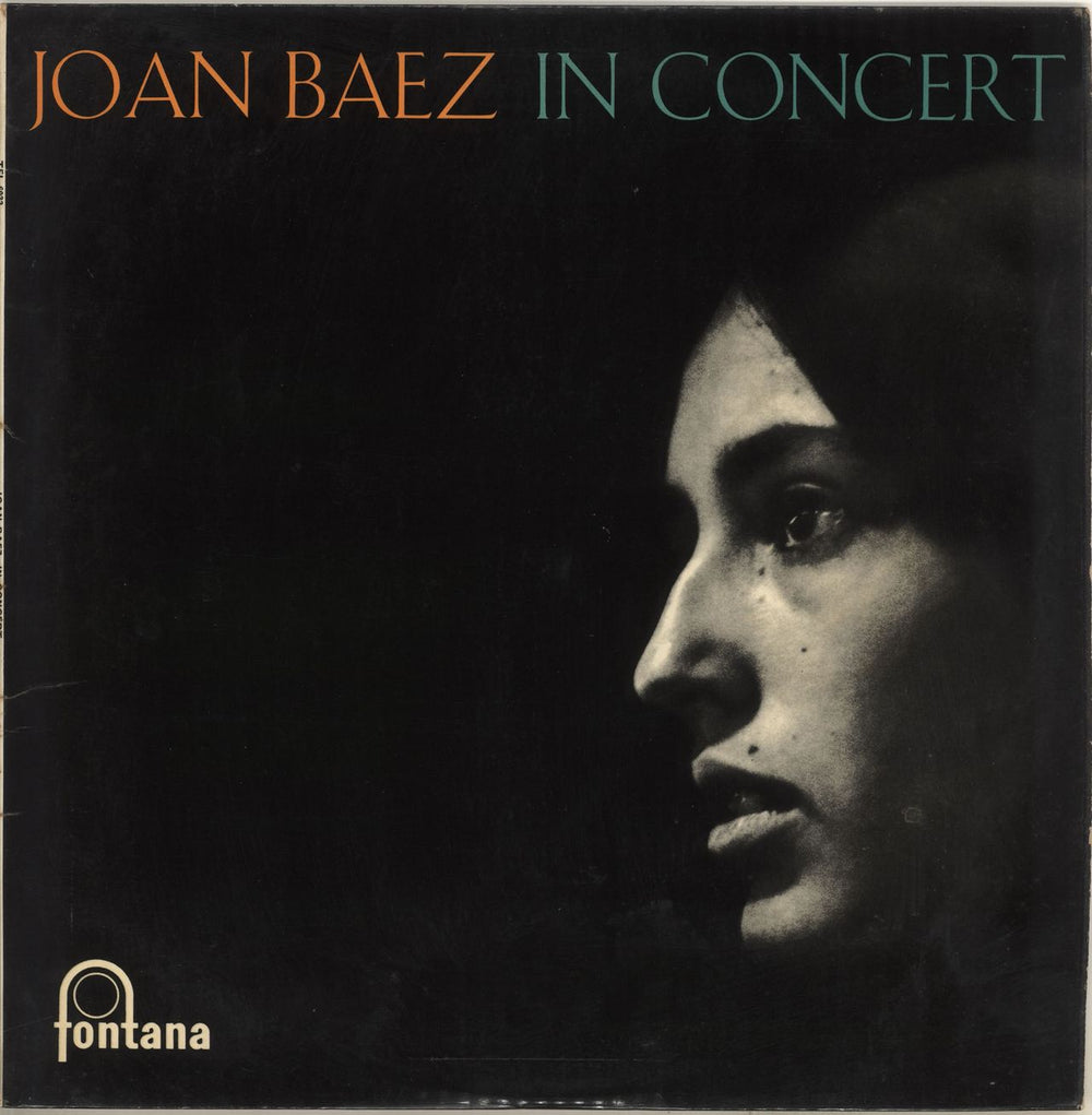 Joan Baez In Concert UK vinyl LP album (LP record) STFL6033