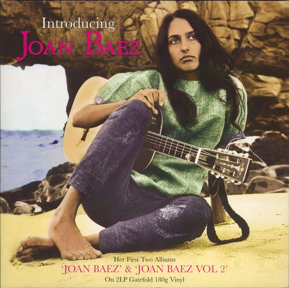 Joan Baez Introducing 180gm UK 2-LP vinyl record set (Double LP Album) NOT2LP200