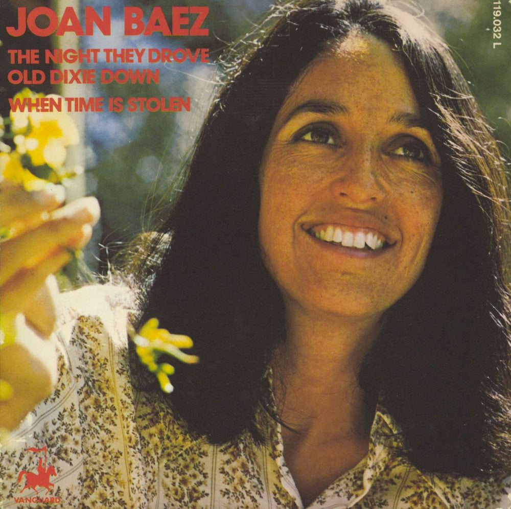 Joan Baez The Night They Drove Old Dixie Down French 7" vinyl single (7 inch record / 45) 119032