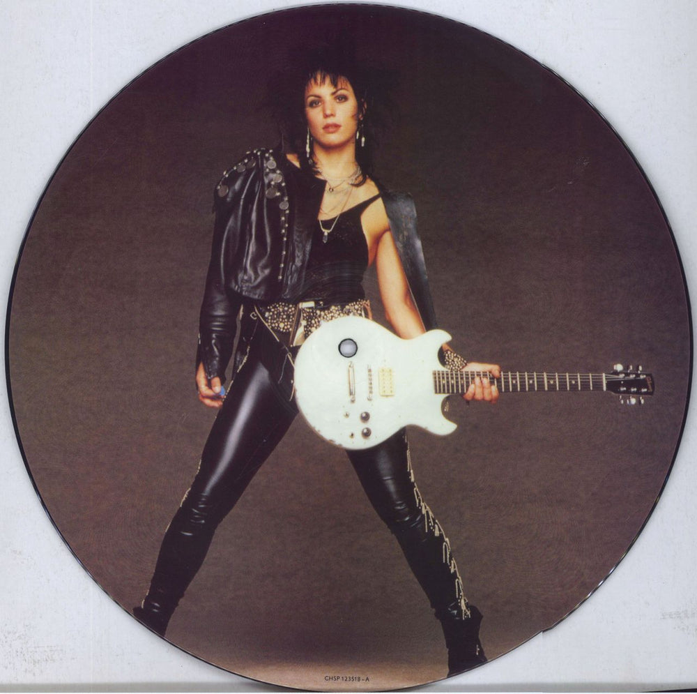 Joan Jett Dirty Deeds UK 12" vinyl picture disc (12 inch picture record) CHSP123518