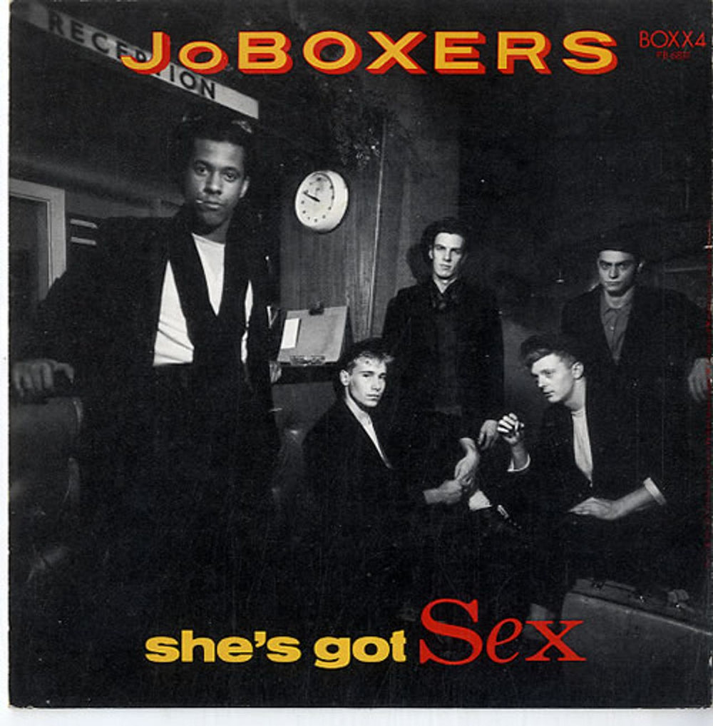 JoBoxers Jealous Love UK 7" vinyl single (7 inch record / 45) BOXX4