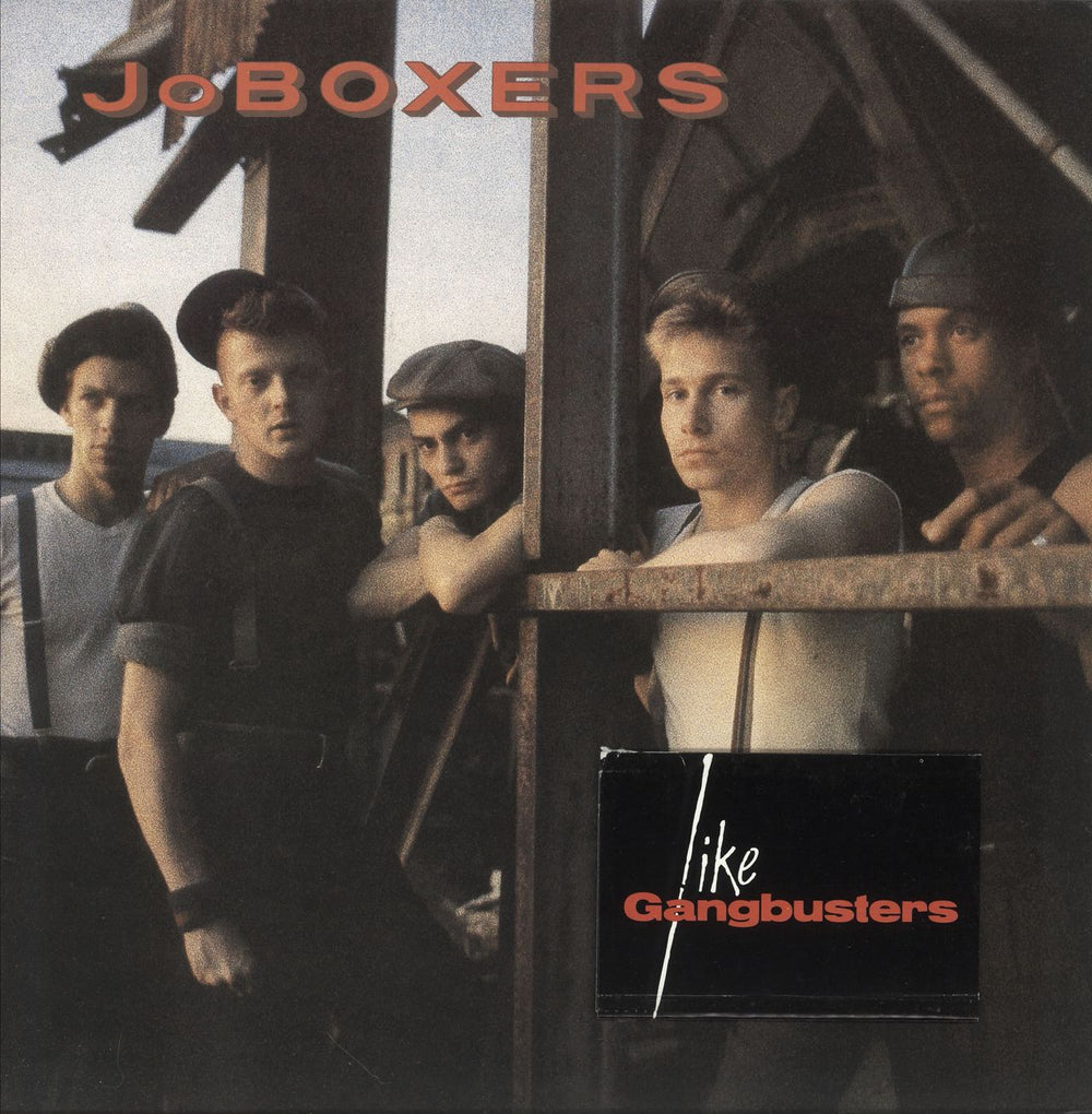 JoBoxers Like Gangbusters UK vinyl LP album (LP record) BOXXLP1