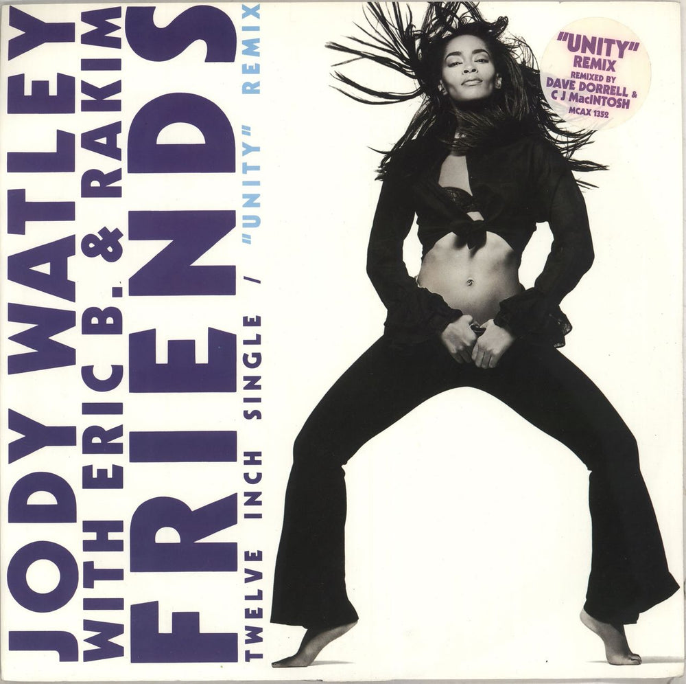 Jody Watley Friends UK 12" vinyl single (12 inch record / Maxi-single) MCAX1352