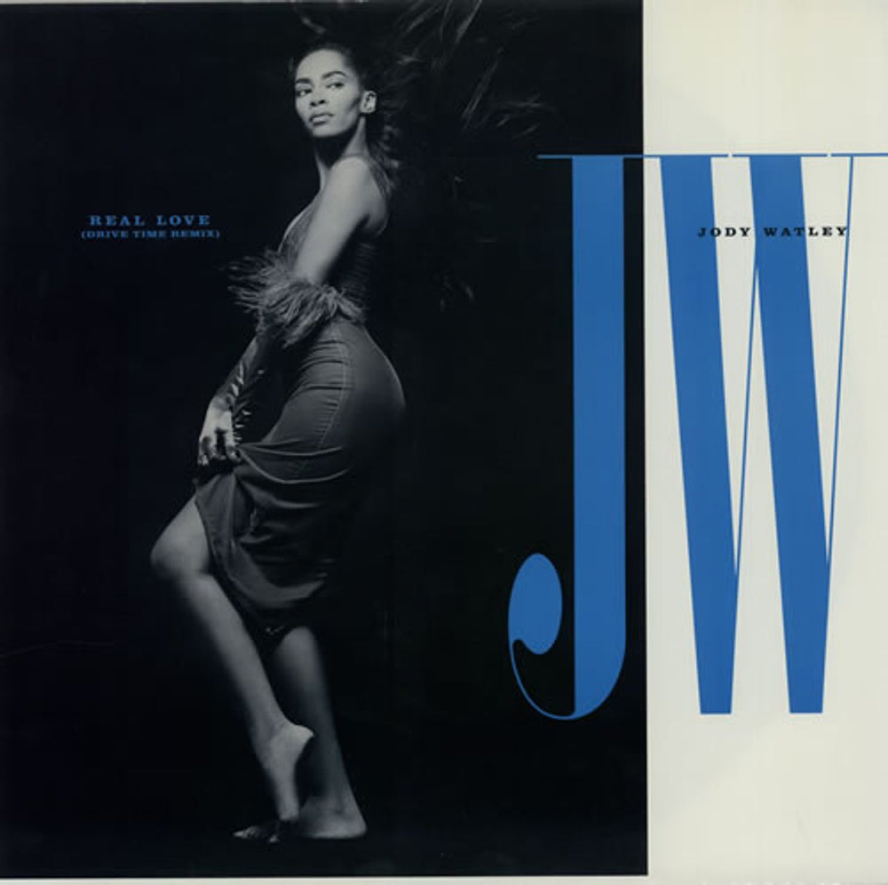 Jody Watley Real Love (Drive Time Remix) UK 12" vinyl single (12 inch record / Maxi-single) MCAX1324