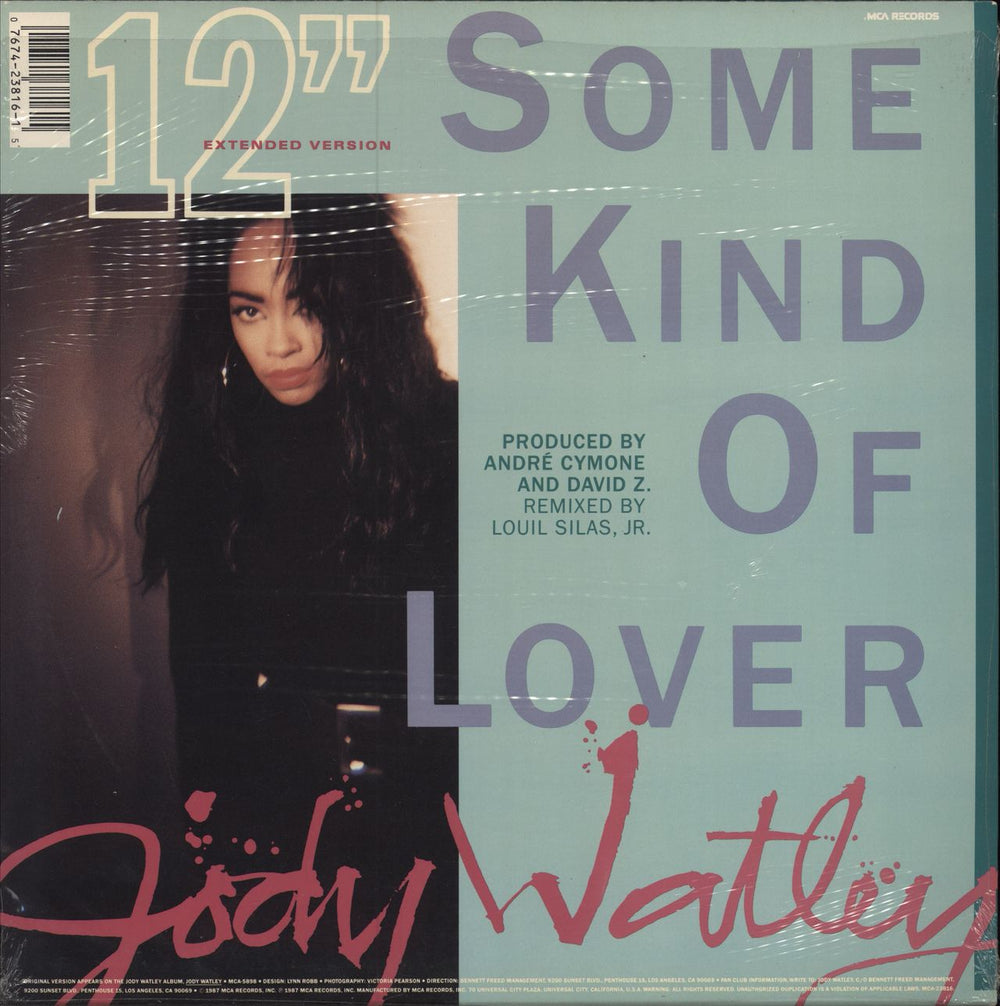 Jody Watley Some Kind Of Lover US 12" vinyl single (12 inch record / Maxi-single)