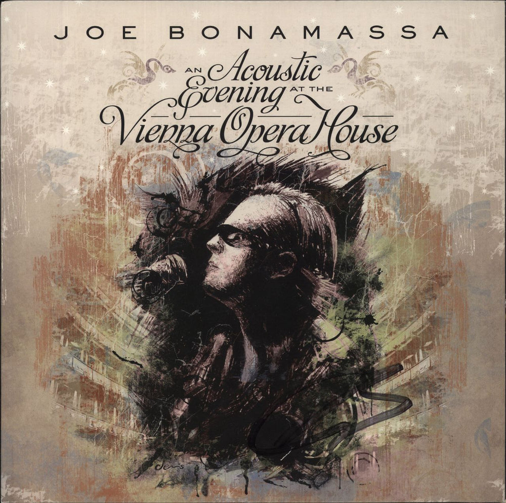 Joe Bonamassa An Acoustic Evening At The Vienna Opera House - Autographed US 3-LP vinyl record set (Triple LP Album) JRA53561