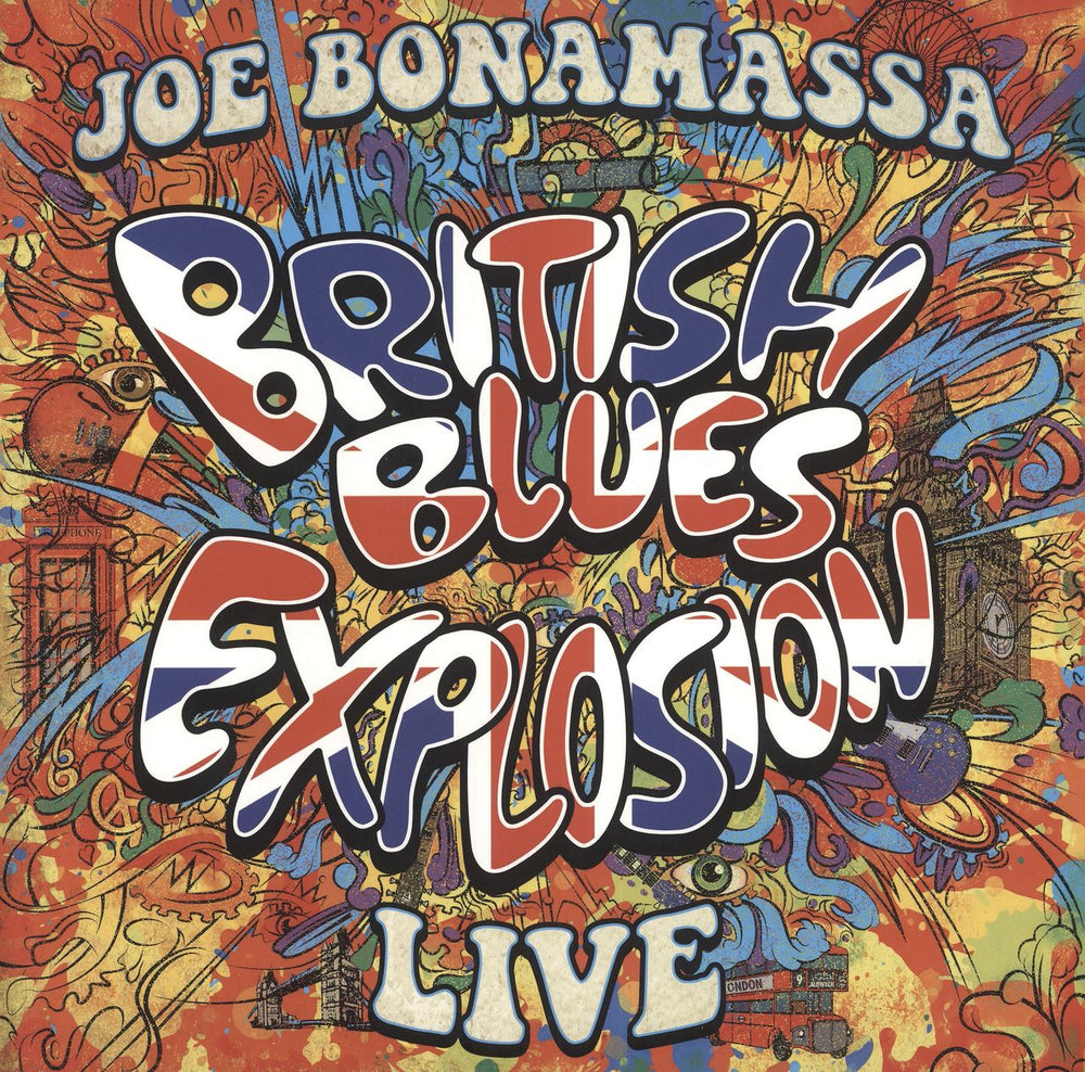 Joe Bonamassa British Blues Explosion Live - 180gm UK 3-LP vinyl record set (Triple LP Album) PRD75511