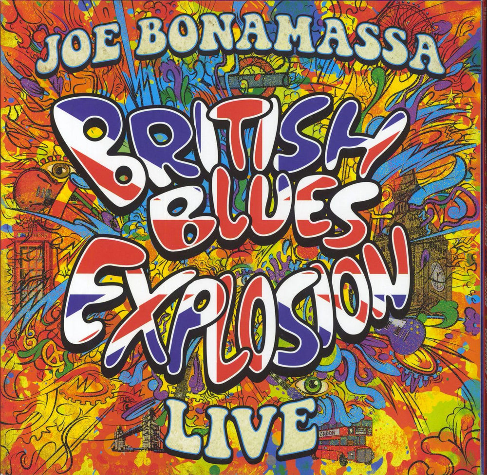 Joe Bonamassa British Blues Explosion Live UK 3-LP vinyl record set (Triple LP Album) PRD75511-2