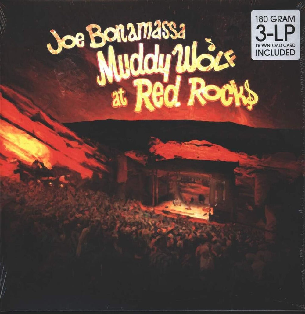 Joe Bonamassa Muddy Wolf At Red Rocks - 180gm Vinyl - Sealed UK 3-LP vinyl record set (Triple LP Album) PRD74571