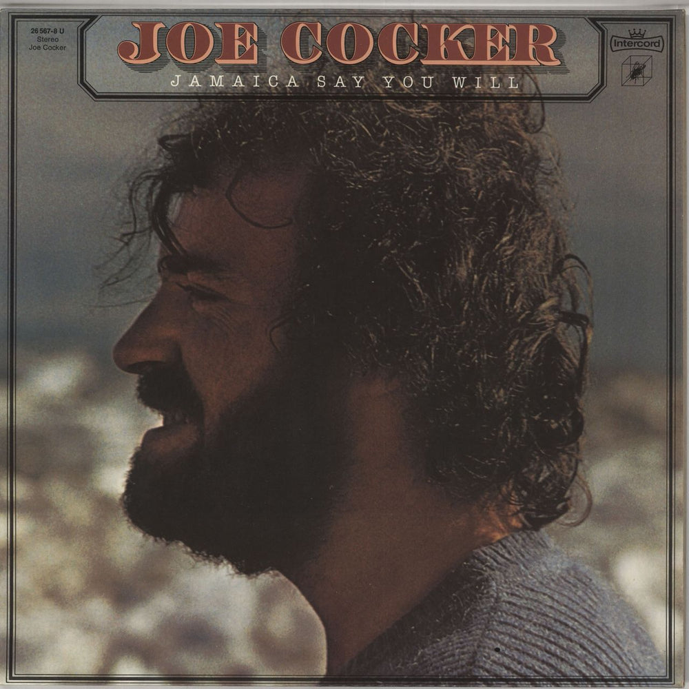 Joe Cocker Jamaica Say You Will German vinyl LP album (LP record) 161.300