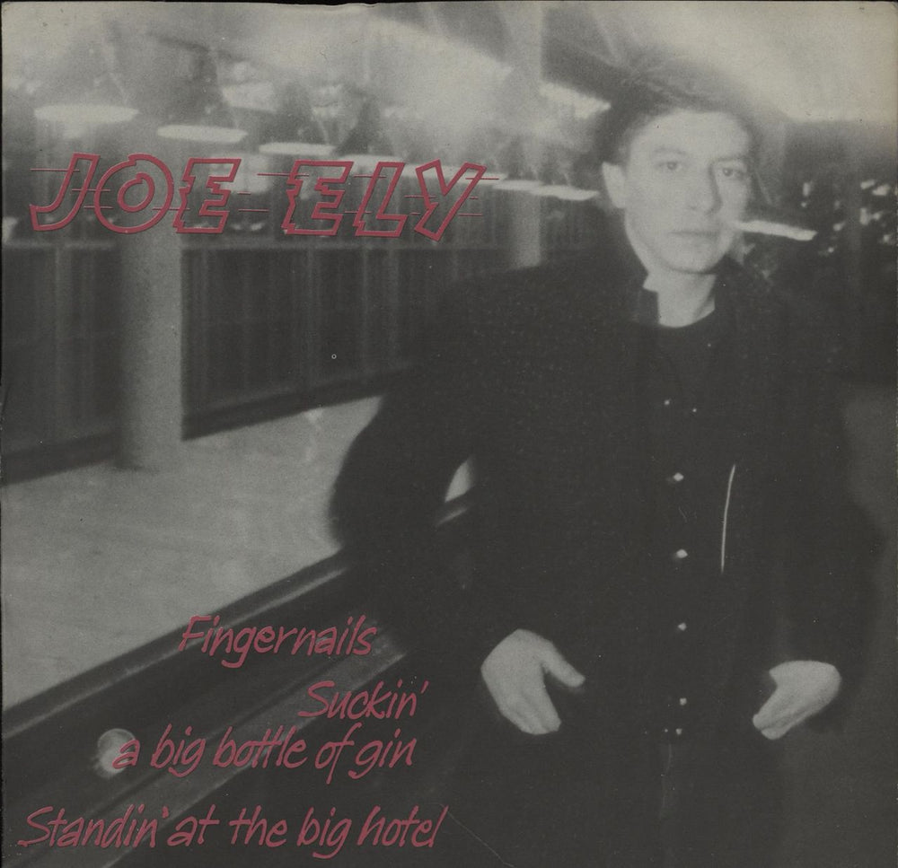 Joe Ely Fingernails UK 7" vinyl single (7 inch record / 45) MSAM3